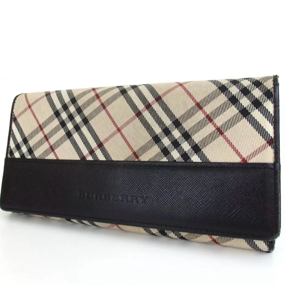 Burberry Nova Check Wallet Like New!